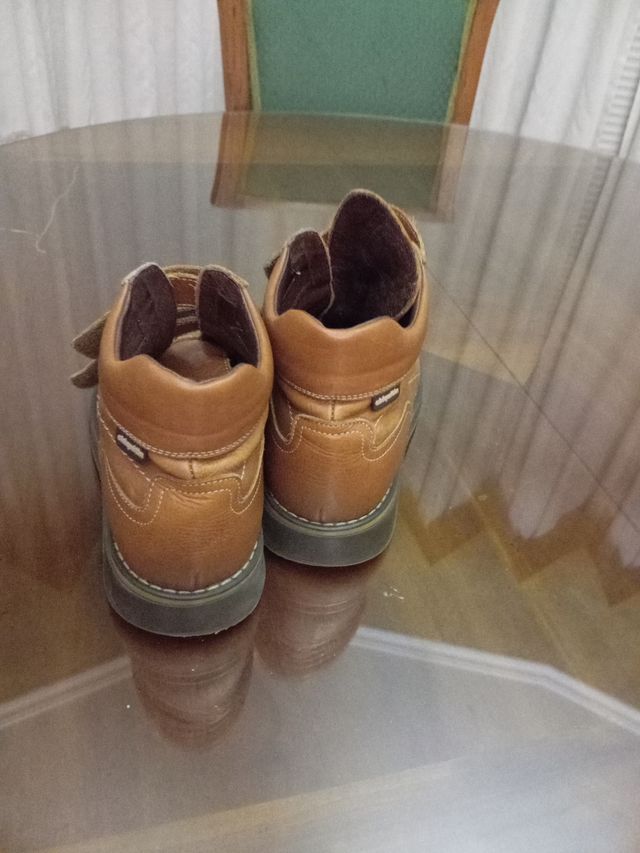 Botas Chiquitín  Piel Marrón Claro Talla 36