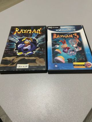 Pack Juegos Rayman 1 y Rayman 3 PC