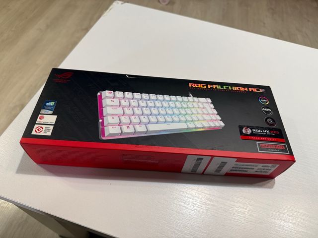 Teclado Asus ROG Falchion Ace Blanco