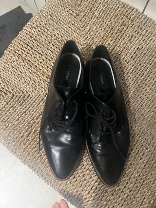 Zapatos negros plataforma talla 38