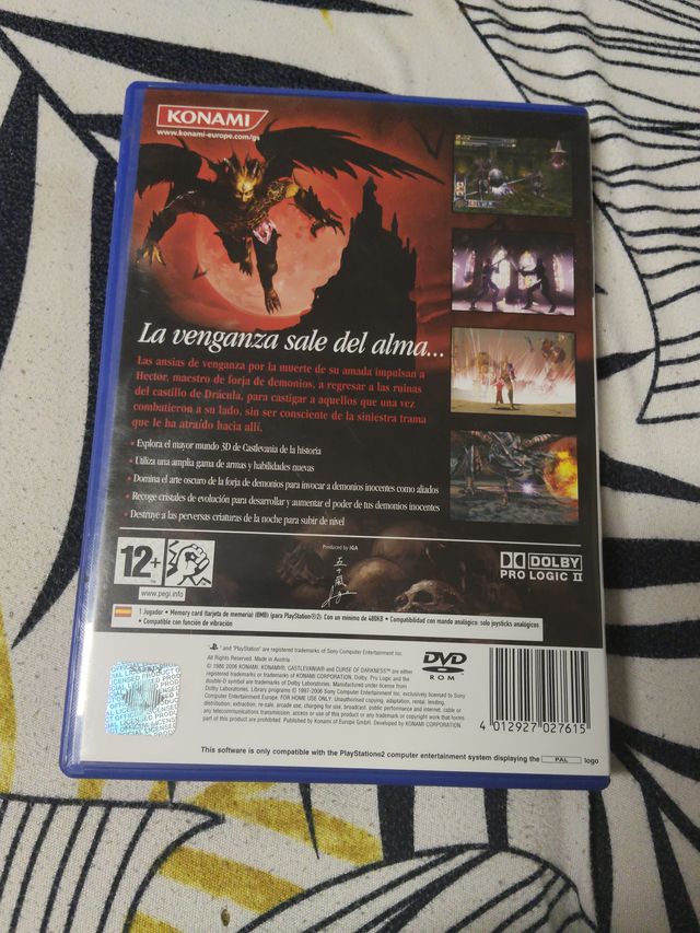 Castlevania Curse of Darkness PS2 Konami
