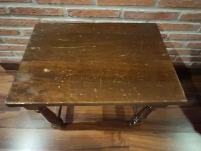 Tavolo ausiliario in legno 48x33x45