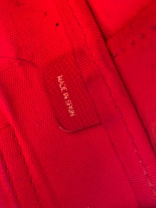 Bolso Carolina Herrera Rojo y Beige