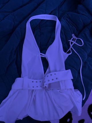 Vestido/Mono Blanco Talla Única