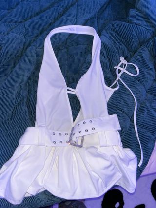 Vestido/Mono Blanco Talla Única