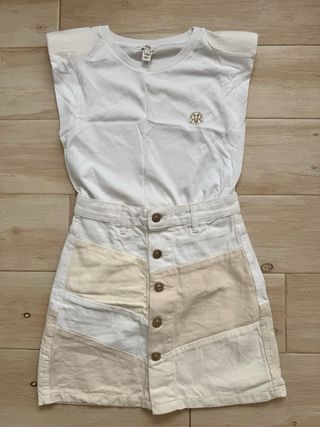 Conjunto falda y camiseta