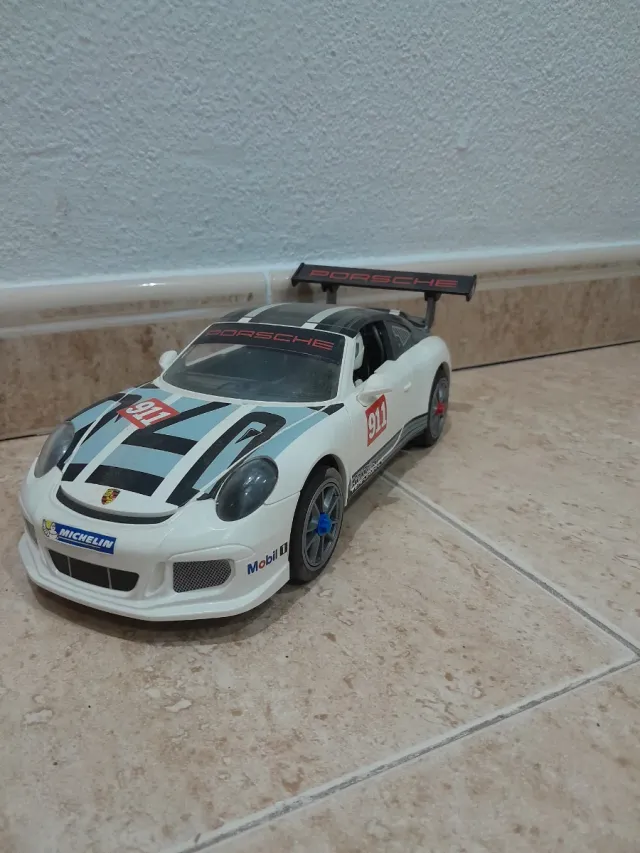 Coche de juguete Porsche 911 Blanco