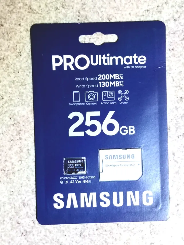 Samsung PRO Ultimate 256GB microSDXC Card