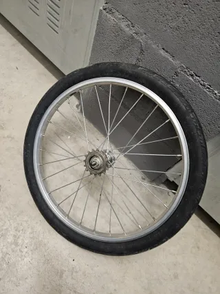 Rueda trasera 20 con cubierta