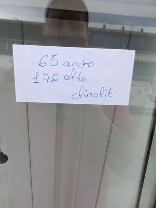 Ventana 65x176  climalit y persiana con mosquitera