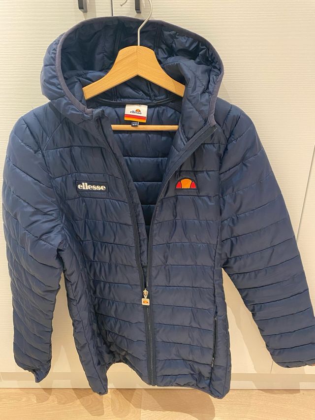 Chaqueta azul acolchada Ellesse