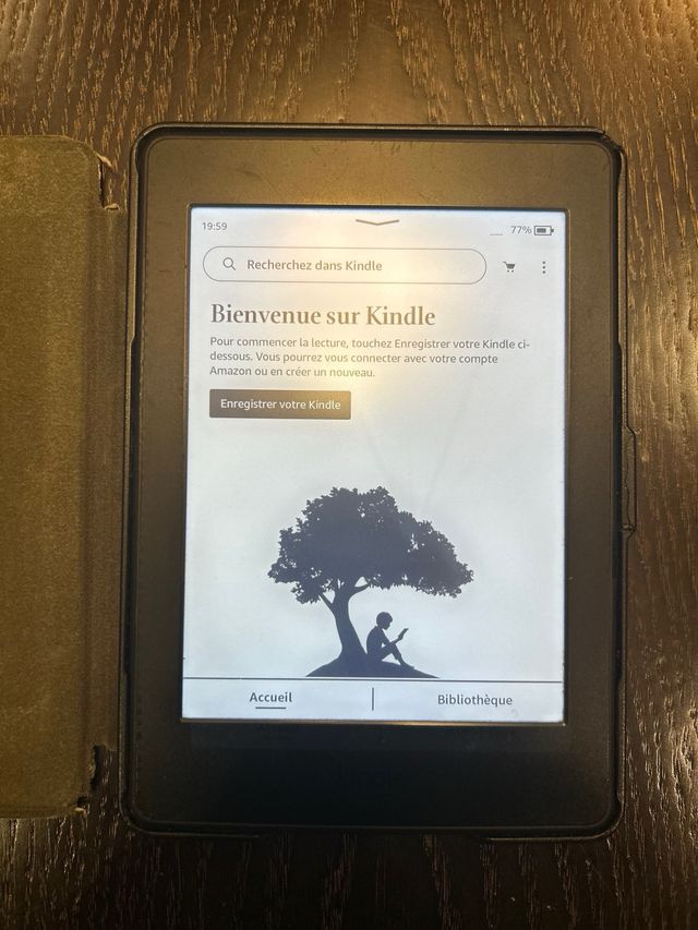 Kindle Paperwhite 7ª Geração com Capa