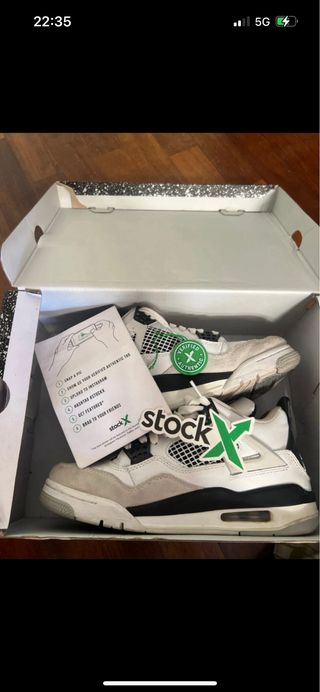 Scarpe Jordan 4 Military Black