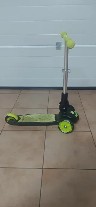 Patinete Tijuana infantil 3 ruedas verde