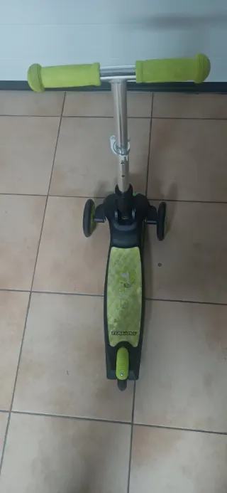 Patinete Tijuana infantil 3 ruedas verde