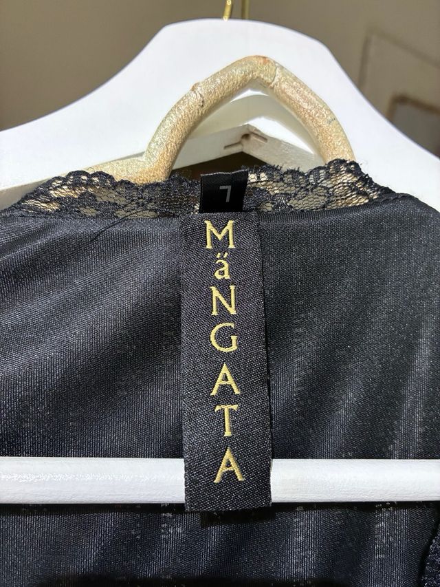 Vestido Mangata Negro