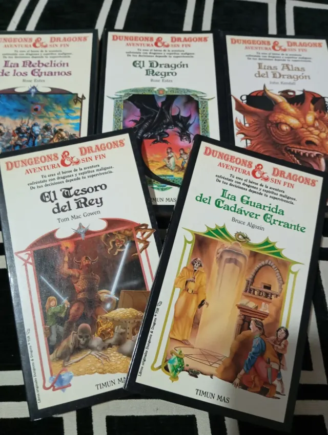Lote 5 Libros Dungeons & Dragons