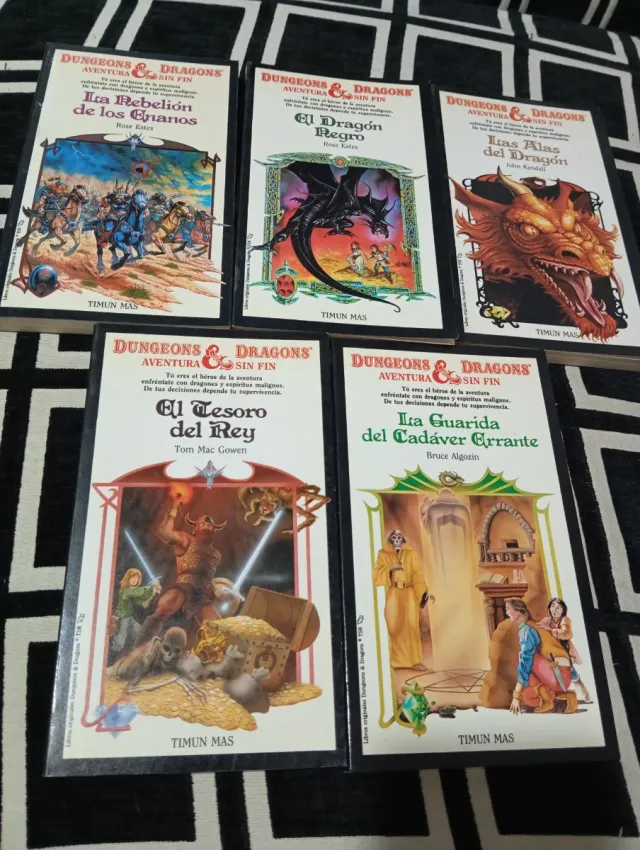 Lote 5 Libros Dungeons & Dragons