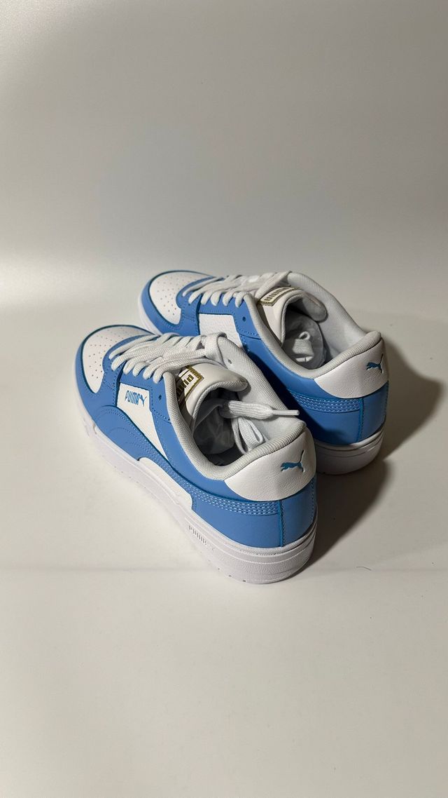 Puma Pro Classic White/Blue - Size 42