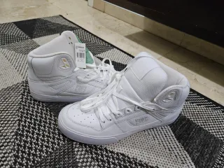 Botas DC Shoes Basket Blancas Talla 46