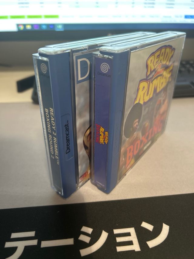Lote Ready 2 Rumble y Round 2 Dreamcast PAL ESPAÑA