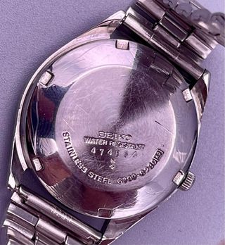 Reloj Seiko 5 Automático Dorado Años 70