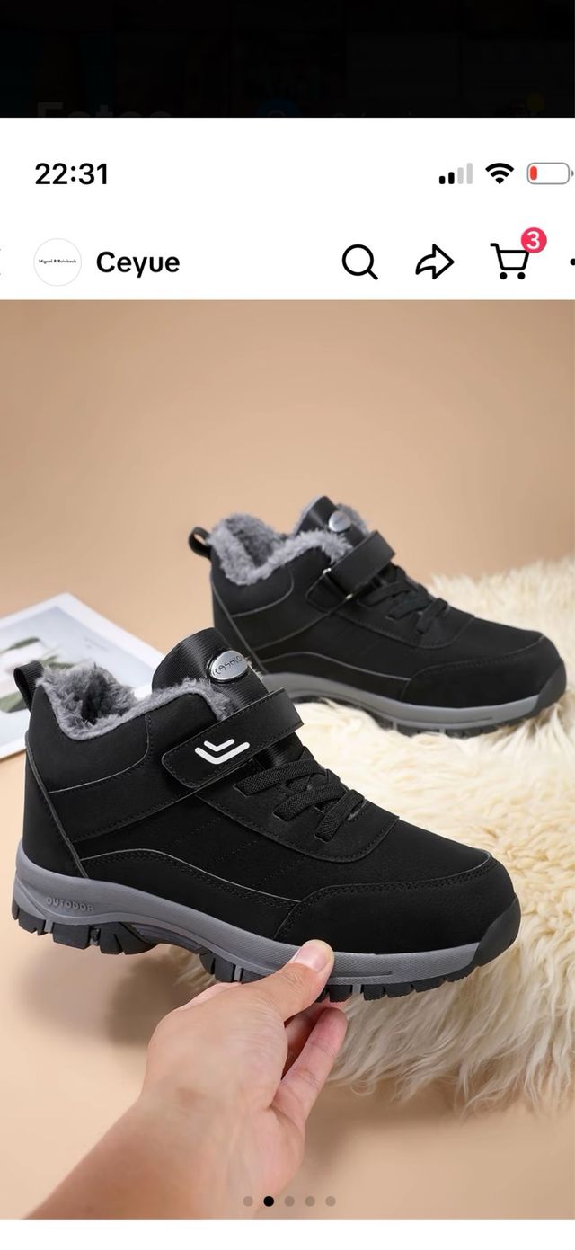 Botas de hombre talla 43