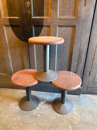 Banco industrial vintage