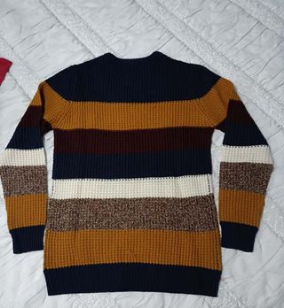 Jersey Bershka rayas caballero