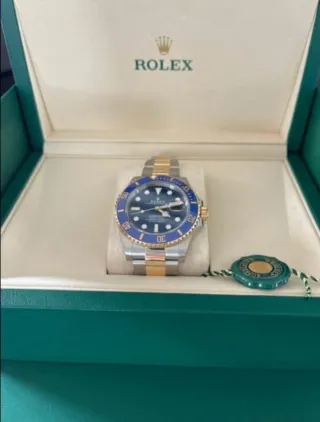 Rolex Submariner Azul y Oro