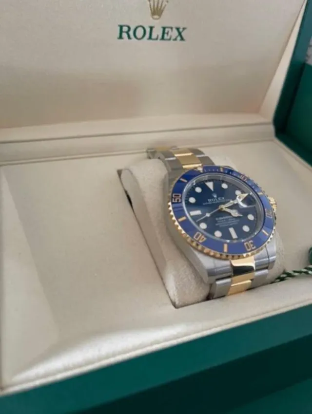Rolex Submariner Azul y Oro