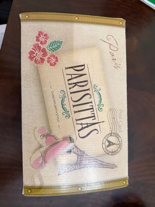 Zapatos comunión niña Parisittas plateados/celeste