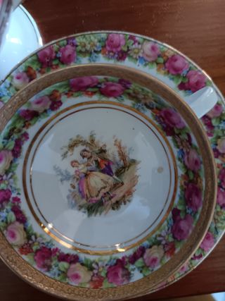 Servizio da tè in porcellana Jlmenau 1777