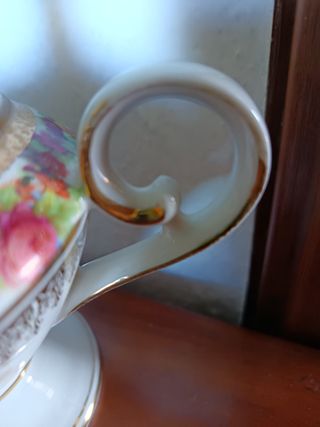 Servizio da tè in porcellana Jlmenau 1777