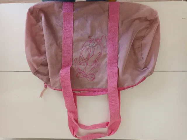 Mochila deportiva bailarina rosa