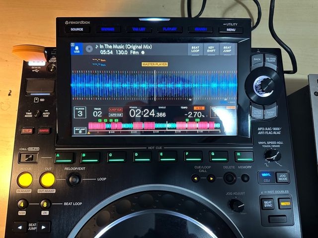 Pareja Pioneer CDJ-3000 Negra