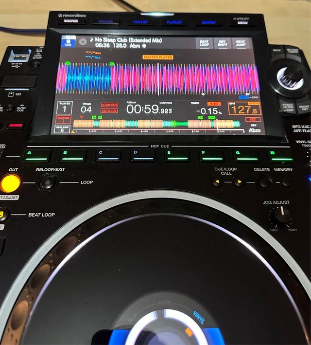 Pareja Pioneer CDJ-3000 Negra