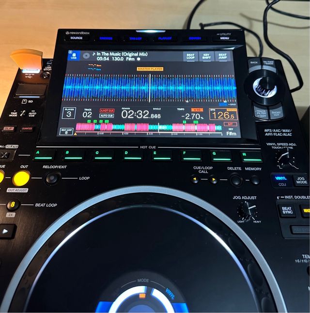 Pareja Pioneer CDJ-3000 Negra