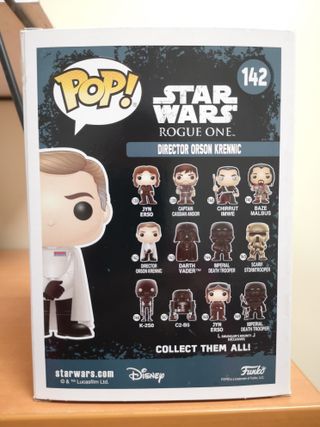 Funko Pop Star Wars Rogue One 142 Orson Krennic