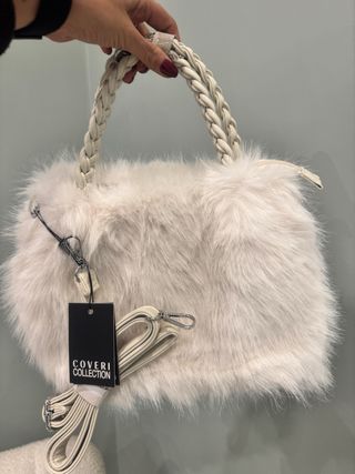 Borsa eco pelliccia Coveri Collection