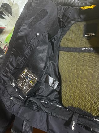 Chaqueta moto Cuero Shima Talla 52
