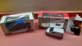 2 Furgoni a Scala 1:43 Fiat e Renault