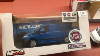2 Furgoni a Scala 1:43 Fiat e Renault
