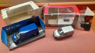 2 Furgoni a Scala 1:43 Fiat e Renault