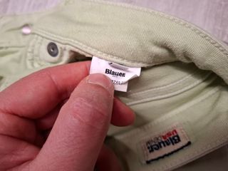 Pantaloni Blauer Donna Taglia M Verde