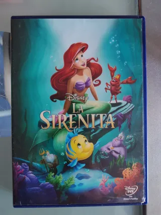 DVD La Sirenita Disney Español