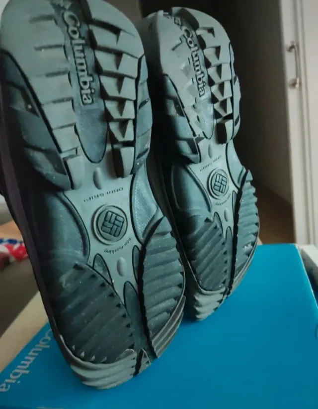 Botas Columbia Talla 38 Negro/Naranja