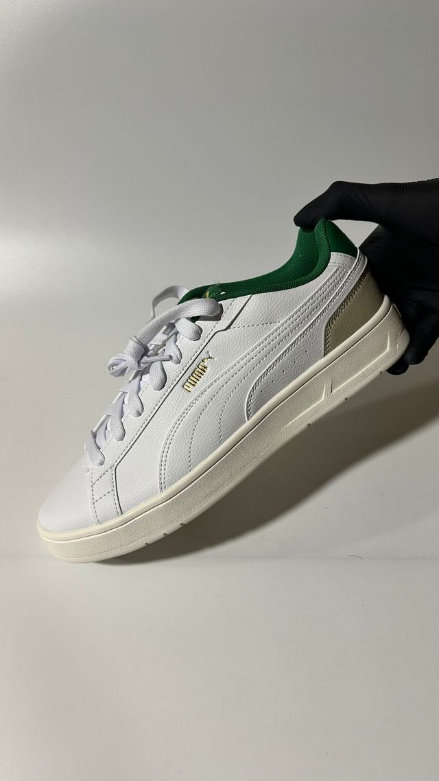 Puma Court Classico White/Green - Size 42