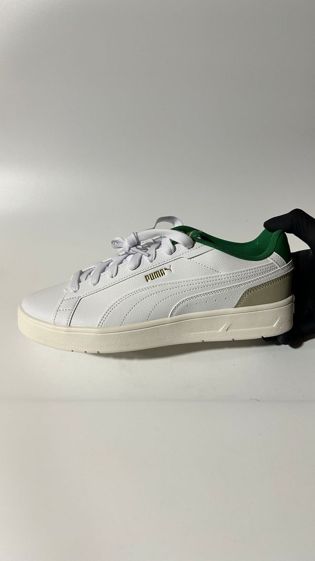 Puma Court Classico White/Green - Size 42