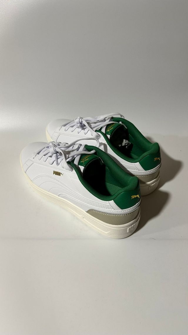 Puma Court Classico White/Green - Size 42